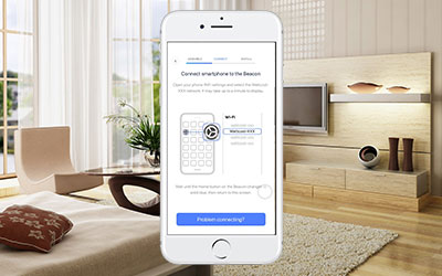 Image caption: Here's a sneak peek of the animated Wattcost app “Connect” guide.